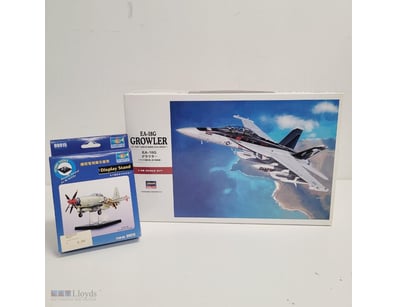 HASEGAWA EA-18G GROWLER MODEL ABD HOBBY TOOLS DISP...