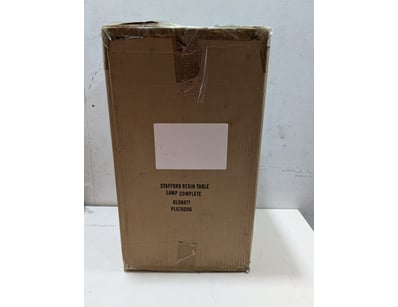 Stafford Resin Table Lamp Complete, model OL98877,...