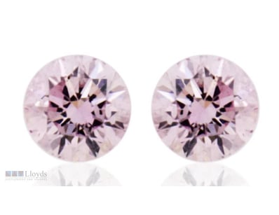 0.22CT AUSTRALIAN PINK DIAMONDS OF ARGYLE ORIGIN M...
