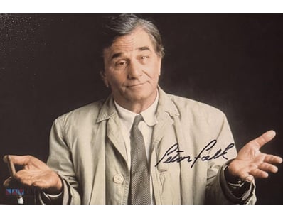 COLOMBO'S PETER FALK SIGNED PHOTO

Peter Falk Pers...