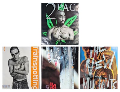 COLLECTION OF CELEBRITY POSTERS

584660+79

