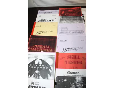 Pinballs, Arcades & Amusements (A1001) - Lot 313