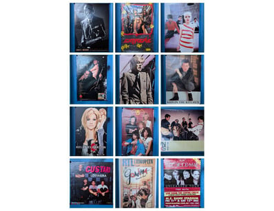 COLLECTION OF MUSIC POSTERS, INCLUDING JAMES MOODY...