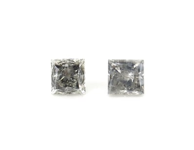 1.50CT TDW X 2, NATURAL DIAMONDS     

Princess Cu...