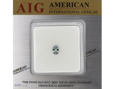 0.84CT CERTIFIED, NATURAL TANZANITE     

Oval Fac...