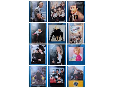 COLLECTION OF MUSIC POSTERS, INCLUDING MICHAEL CRA...