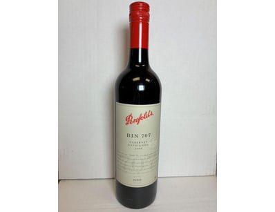 Wine, Penfolds BIN 707, Cabernet Sauvignon 2008, B...