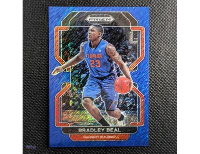 DRAFT PICKS BRADLEY BEAL BLUE SHIMMER PRIZM PARALL...