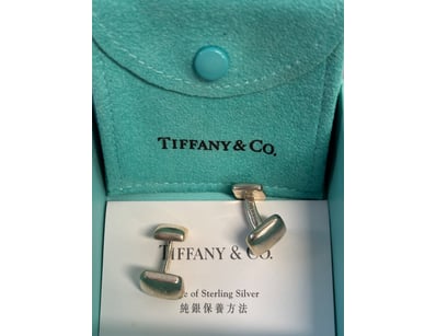 TIFFANY & CO. STERLING SILVER CUFFLINKS

Pair Of...