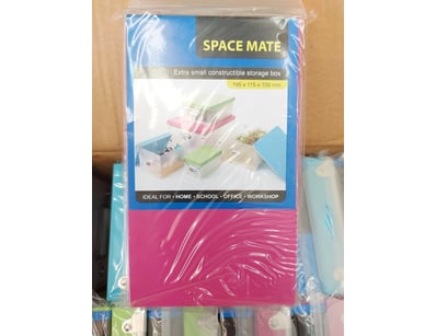 BOX LOT - QTY 24 x Space Mate X-Small Storage Boxe...