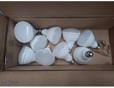 ECOBULB LED bulb pallet lot containing 47 cartons ...