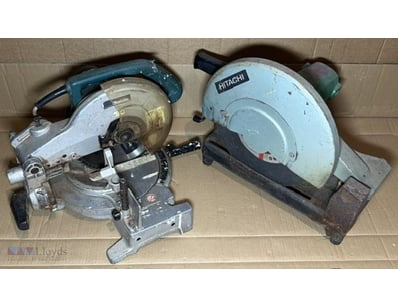 Mitre Saw And Cut Off Saw. 1 X Makita Ls1040 Compo...