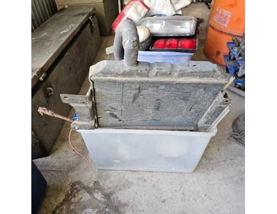 Assorted Car Parts including Radiator, Speakers, H...