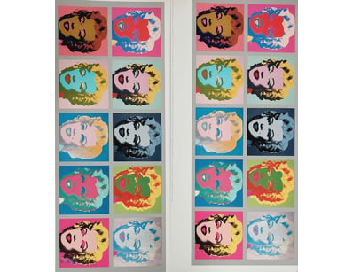 X2 POSTER FEATURING MULTIPLE VIBRANT, COLORFUL SCR...