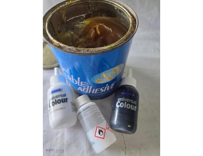 Marble Adhesive Fixing Kit With Colour And Hardene...