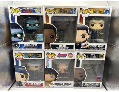 6X ASSORTED FUNKO POP BUNDLE

Assorted Funko Pop B...