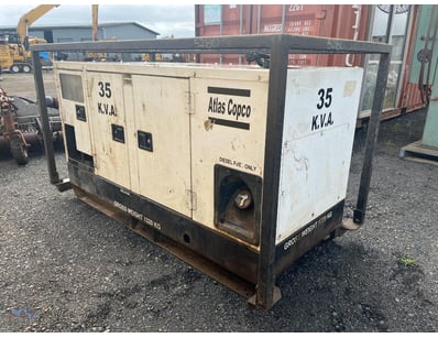 34 KVA Atlas Copco Compressor

Hours: 96052. 
...