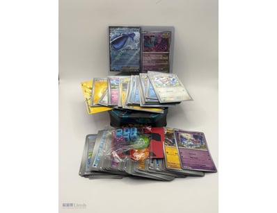 POKEMON CARD BULK LOT INCLUDING ULTRA RARES & TIN
...