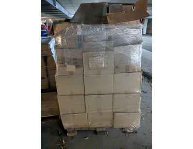 Large pallet lot containing approximately 15-20 ca...