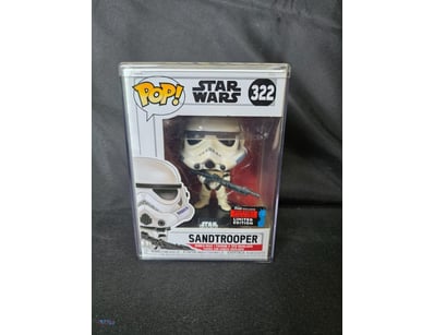 FUNKO POP! STAR WARS SANDTROOPER #322 - 2019 FALL ...