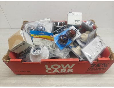 plumbing parts, including a Boston sink basket was...