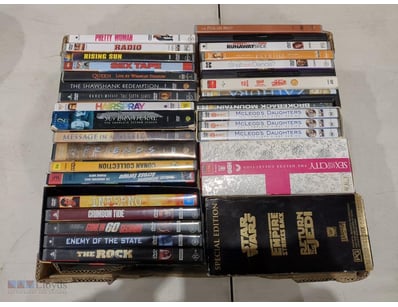 Assorted DVD's. Special Edition StarWars, The Shaw...