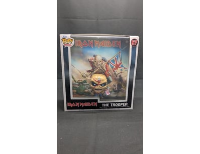 FUNKO POP! ALBUMS IRON MAIDEN "THE TROOPER" #57 VI...