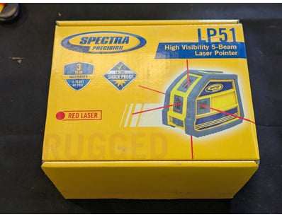Laser pointer, spectra precision, LP51, high visib...