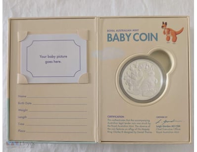 Silver Proof Baby Coin - RAM 2024
Uncirculated - ...