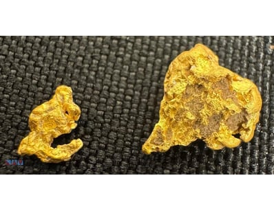 0.987 GRAMS AUSTRALIAN GOLD NUGGETS

Dimensions: H...