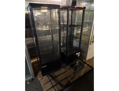 2x Primsal All Glass Display Upright Cooler Model ...