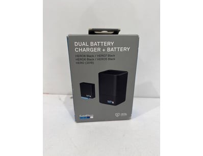 GoPro Dual Battery Charger + Battery kit compatibl...
