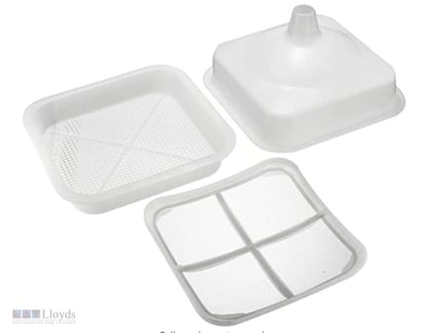 19x Square Plastic Sieve Funnels Use this strainer...