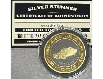"NEW 2018 HOLDEN ""GOLD"" XU1 TORANA  ""SILVER STU...