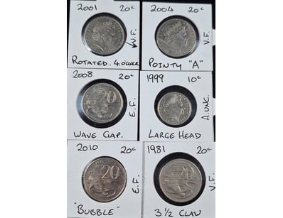 UNRESERVED Banknotes & Coins (A996) - Lot 1017