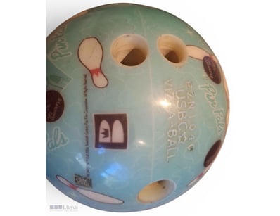 VINTAGE RARE BRUNSWICK VIZ-A-BALL SIMPSONS 400TH E...