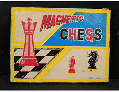 VINTAGE MAGNETIC CHESS SET, MADE IN JAPAN

Item ...