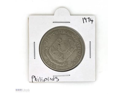 1 X 1974 PHILIPPINES PISO.      

Obverse Features...