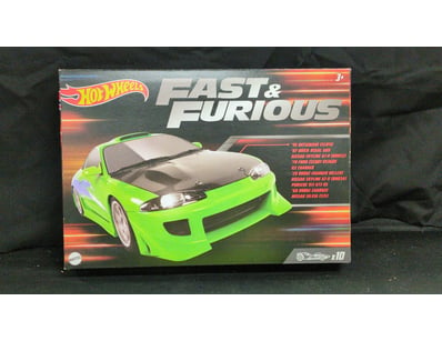 HOT WHEELS FAST & FURIOUS DIE-CAST 10 VEHICLE COLL...