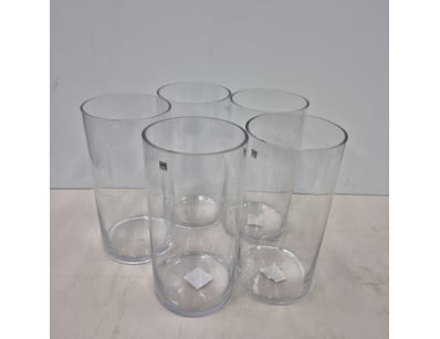 Large vases, quantity 5 

Sold as lot

