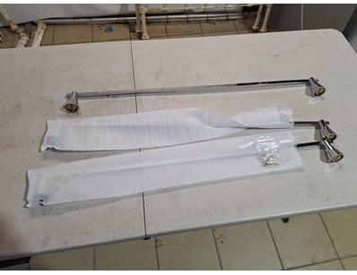 X3 Bathroom Railings, Chrome Style 

SOLD AS LOT