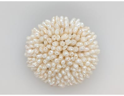 GOLD PLATED PEARL BROOCH


583010+20


