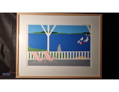 JORGEN BECHMANN

Lithograph

Title: Verandah

Imag...