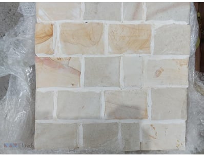 Natural stone tile sample collection featuring app...