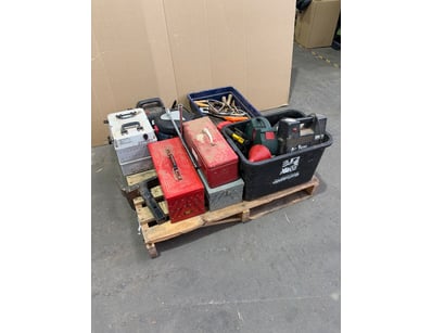 Comprehensive tool and equipment collection featur...
