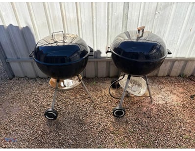 Two Weber BBQs