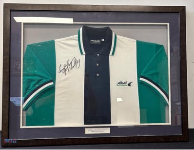 SIGNED ATLANTIS AUSTRALIA POLO SHIRT - EVONNE GOOL...