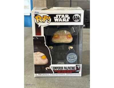 FUNKO POP! STAR WARS EMPEROR PALPATINE #614 SPECIA...