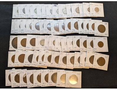 MIXED BRITISH AND AUSTRALIAN COINS COLLECTION

C...