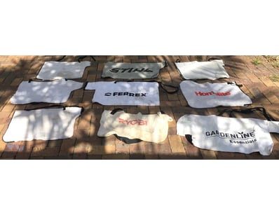 Bags For Garden Blower/Vacs. X9. All Used But Good...